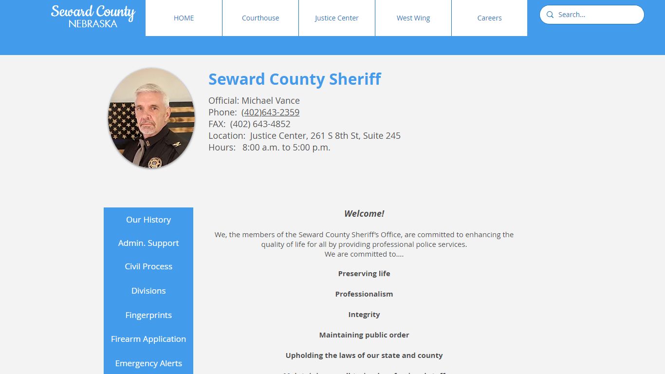 Seward County Sheriff